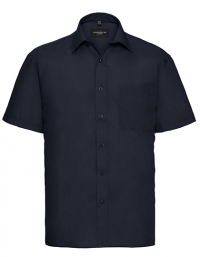 Men`s Sleeve Classic Polycotton Poplin Shirt