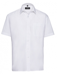 Men`s Sleeve Classic Polycotton Poplin Shirt