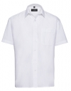 Men`s Sleeve Classic Pure Cotton Poplin Shirt